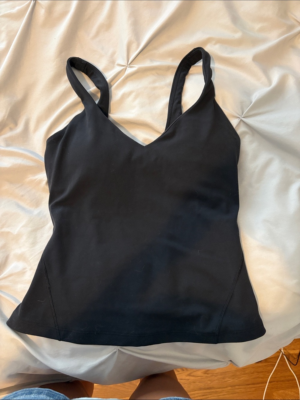 Black align tank Lululemon size 4